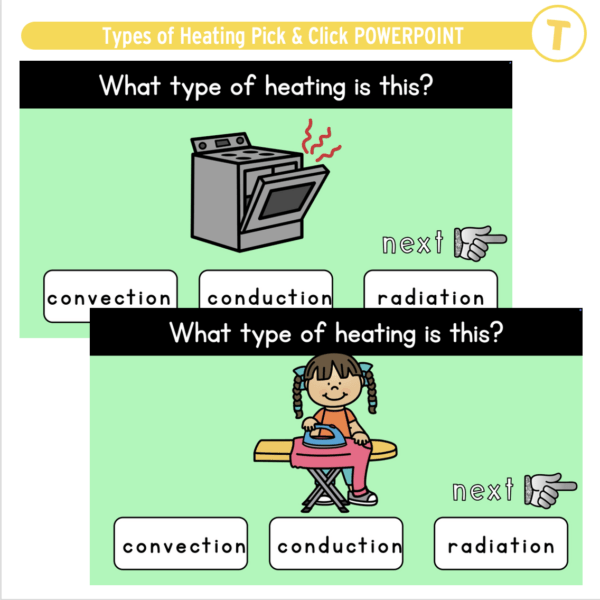 Types of Heating Pick & Click POWERPOINT - Image 3